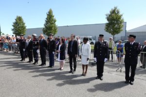 Passation de commandement à Argentré-Etrelles le 10 juin 2017