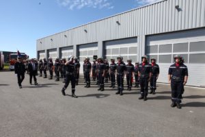 Passation de commandement à Argentré-Etrelles le 10 juin 2017