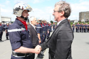 Journée nationale des sapeurs-pompiers à L'Hermitage le 24 juin 2017