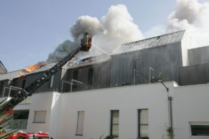 Feu d’appartements à Rennes le 22 avril 2017